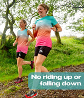 Atalanta running shorts navy blue colorway - alternative color option for women's trail shorts