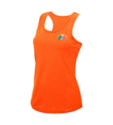 Trail Goddess Bright Coral Cool Vest