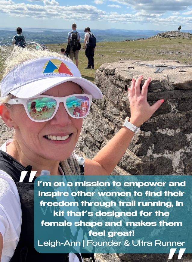 Founder and trail runner Leigh-Ann on Pennine Barrier 50 ultramarathon